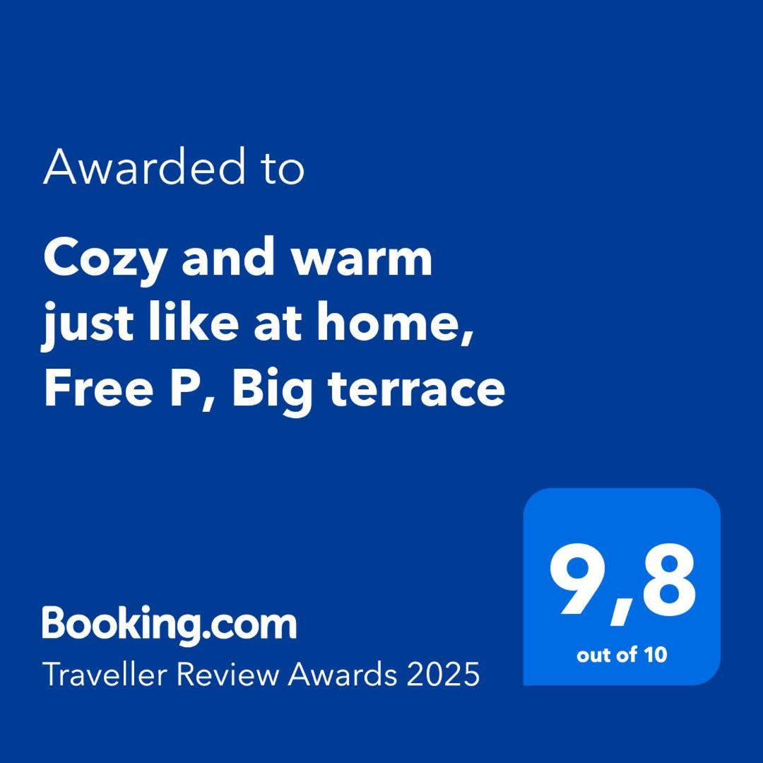 Cozy And Warm Just Like At Home, Free P, Big Terrace Langevag Extérieur photo